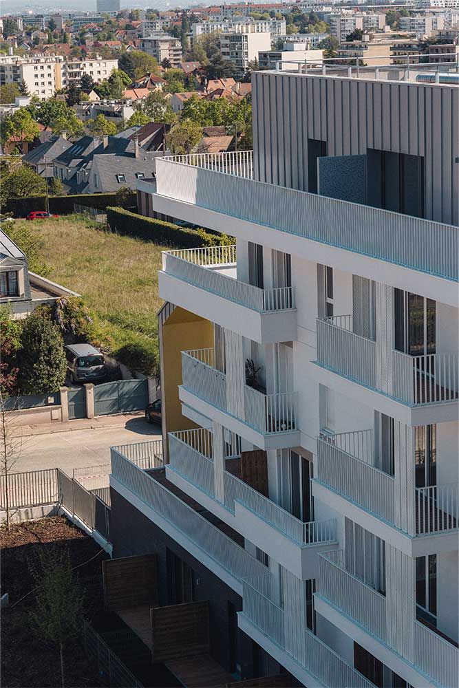 Architecture du programme Ô Domaine à Rueil Malmaison