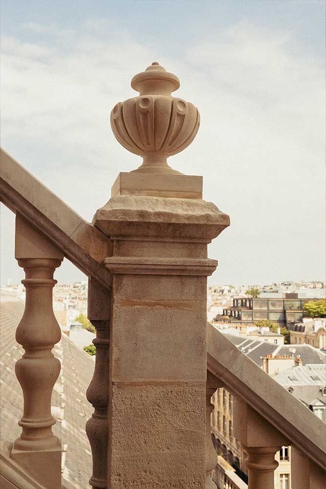 Photographie du chantier de l'Eglise de la Sainte Trinité à Paris