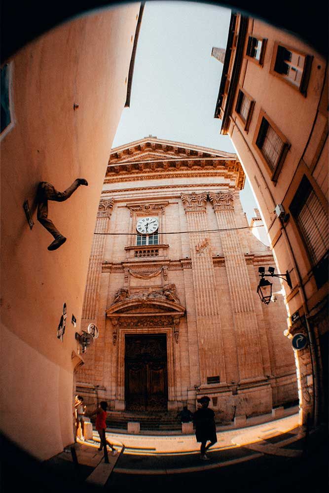 Photographie d'un bâtiment à Lyon