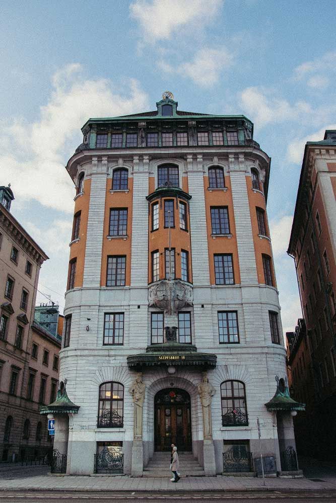 Photographie de la ville de Stockolm