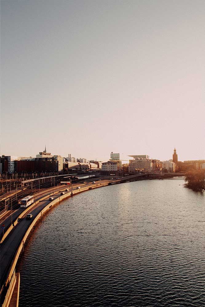 Photographie de la ville de Stockolm