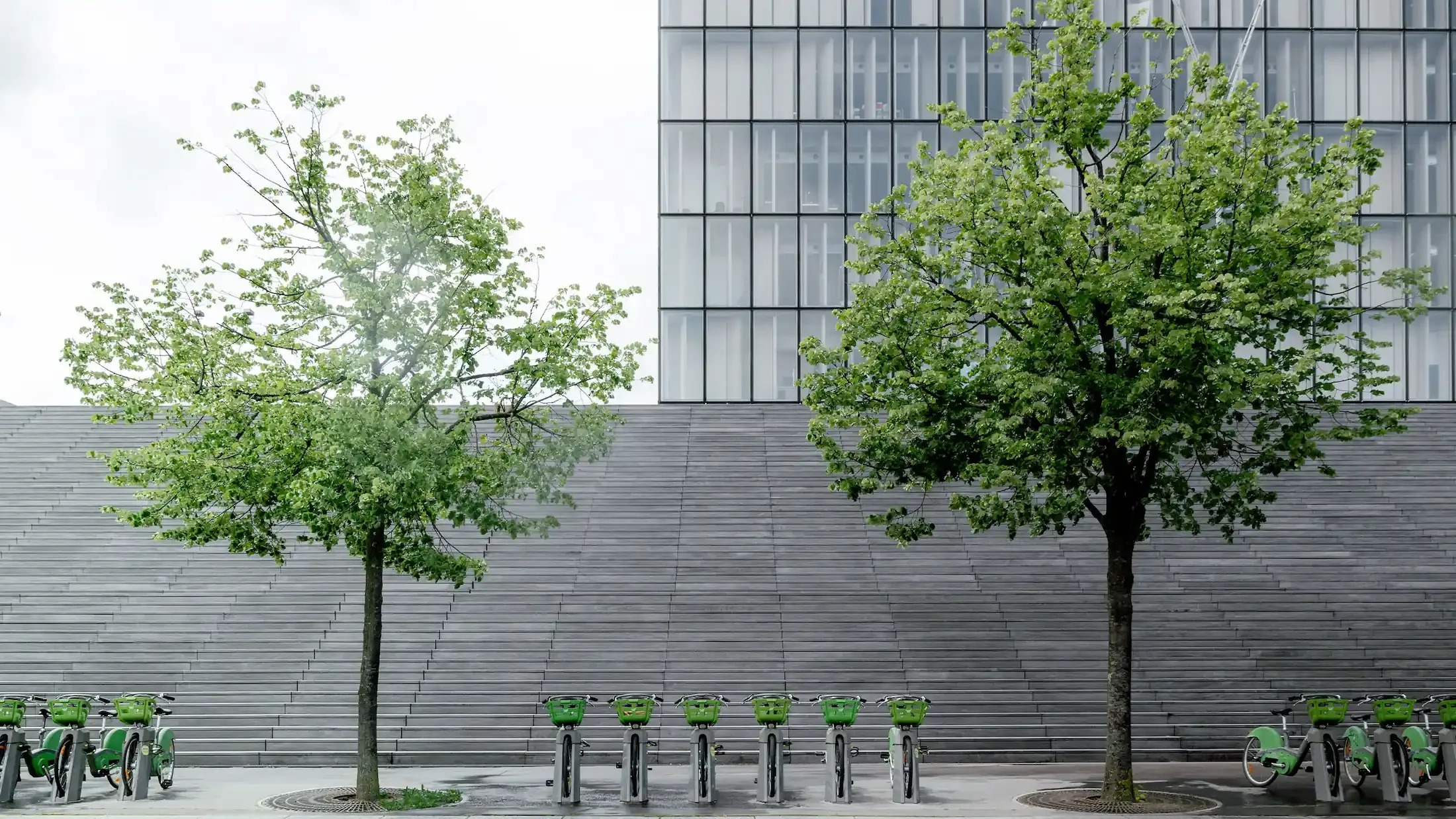 Architecture du bâtiment de la bibliothèque François Mitterrand à Paris
