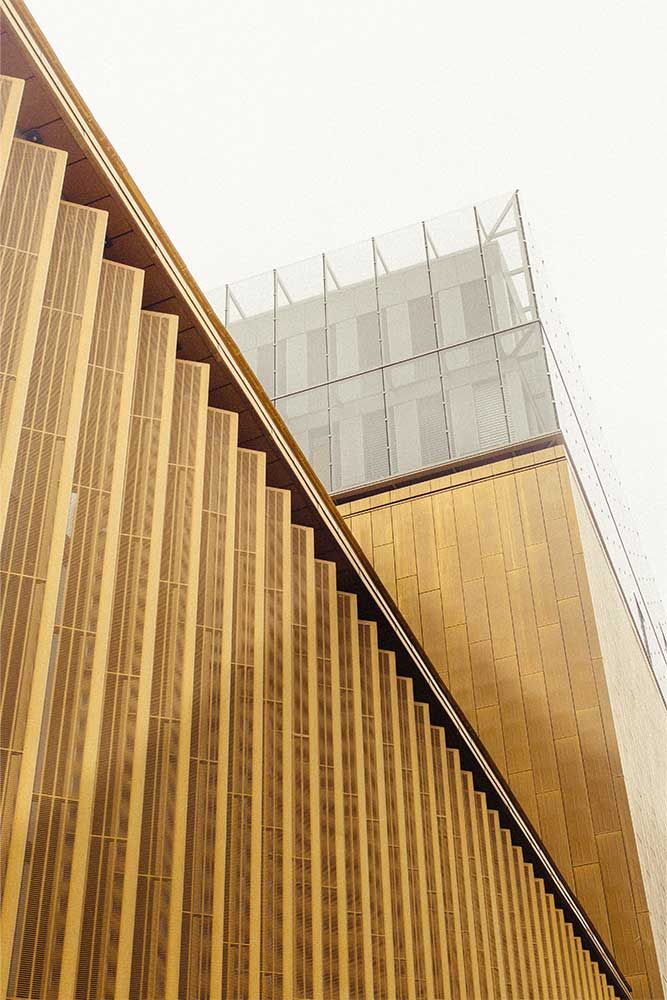 Architecture du bâtiment des Archives Départementales de Lyon