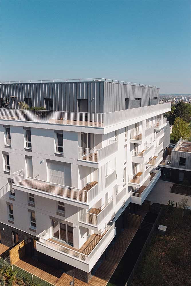 Architecture du programme Ô Domaine à Rueil Malmaison