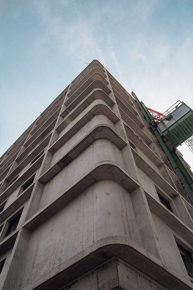 Photographie du chantier Asnière B4-B5