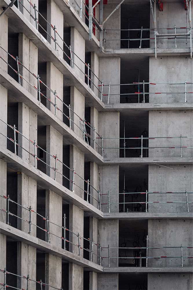 Photographie du chantier Asnière B4-B5