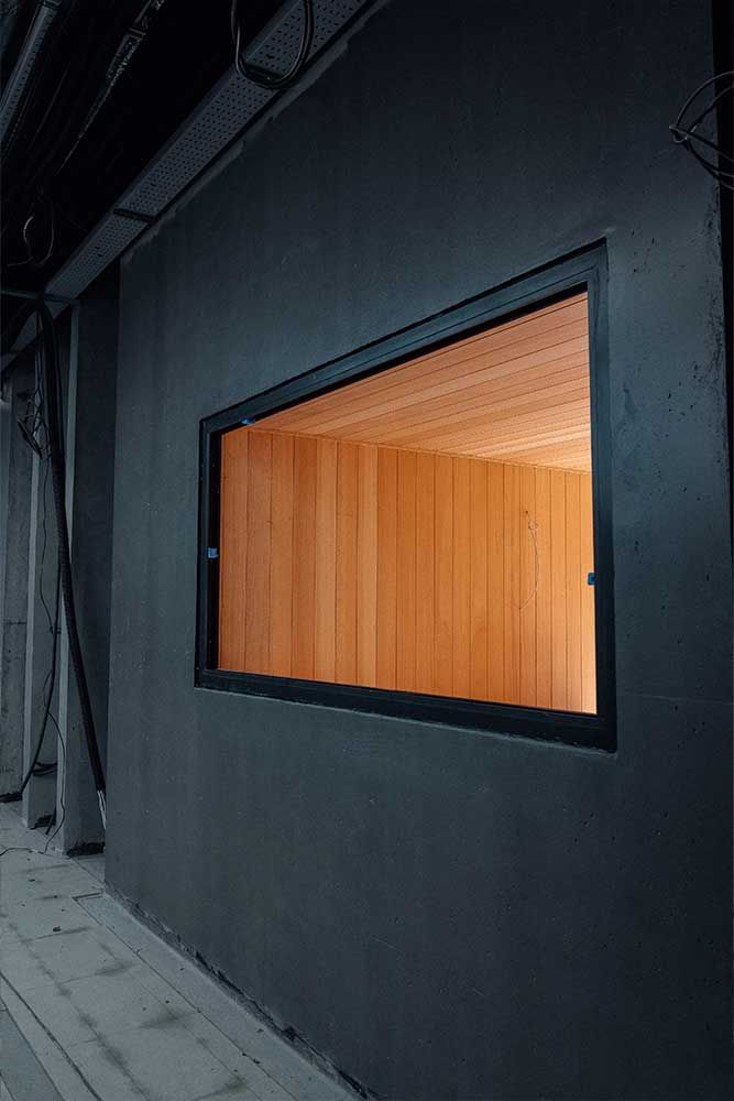 Photographie du chantier du Centre Aqualudique à Maurepas