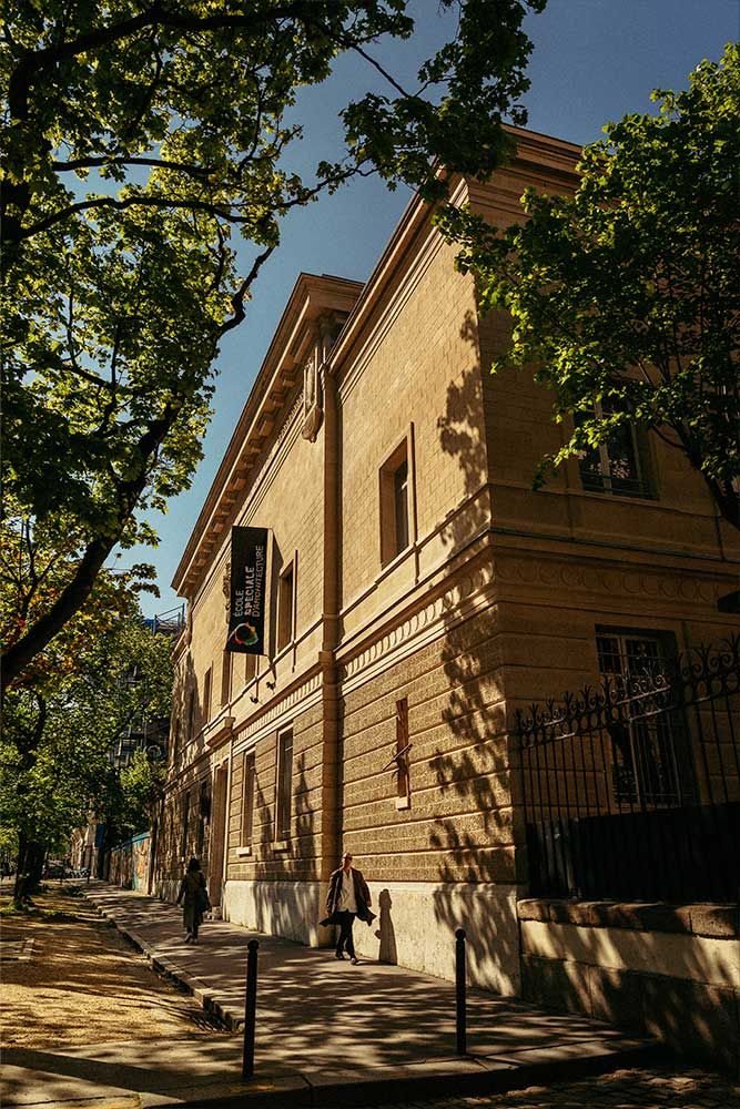 Photographie de l'Ecole Spéciale d'Architecture à Paris