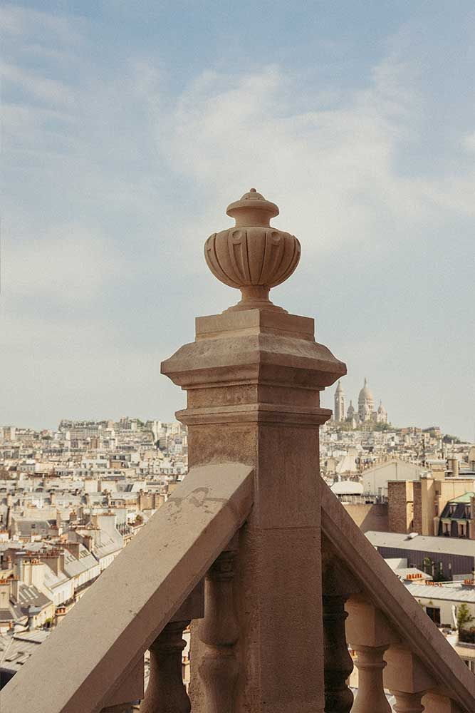 Photographie du chantier de l'Eglise de la Sainte Trinité à Paris
