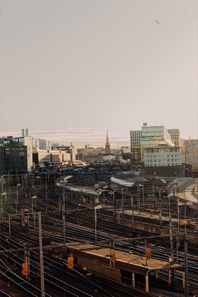 Photographie de la ville de Stockolm
