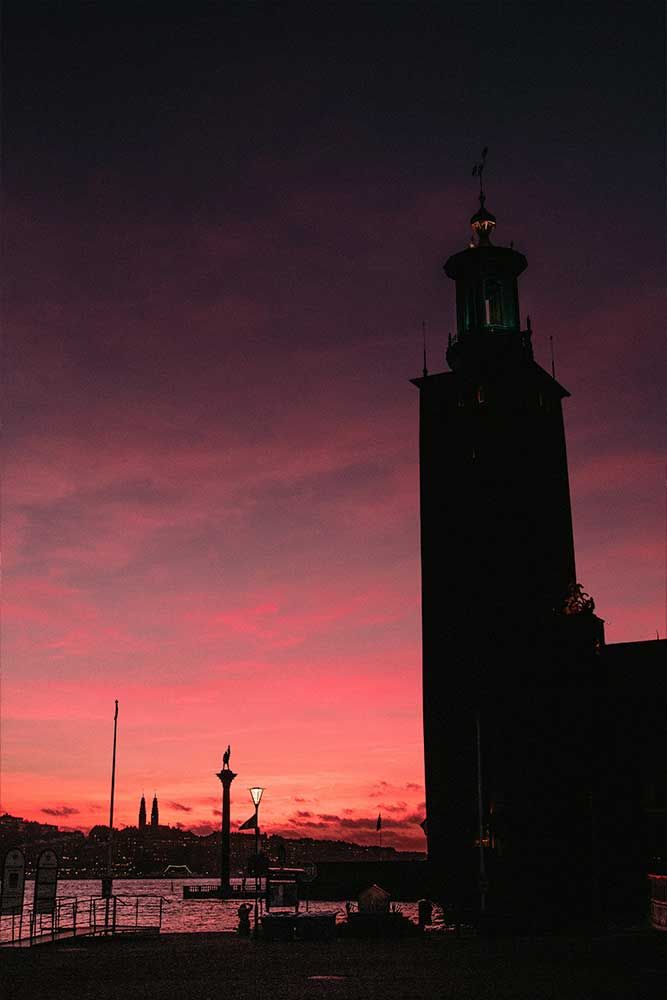Photographie de la ville de Stockolm